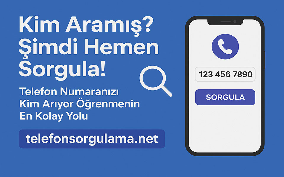 Kim Aramış? Şimdi Hemen Sorgula!